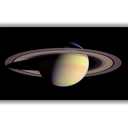 Saturne photographié par Cassini Tirage de qualité professionnel Fine Art ©AFA