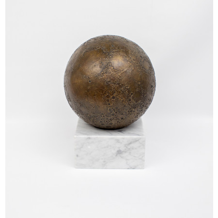 objet décoration astronomie cassiom globe lunaire en bronze 5