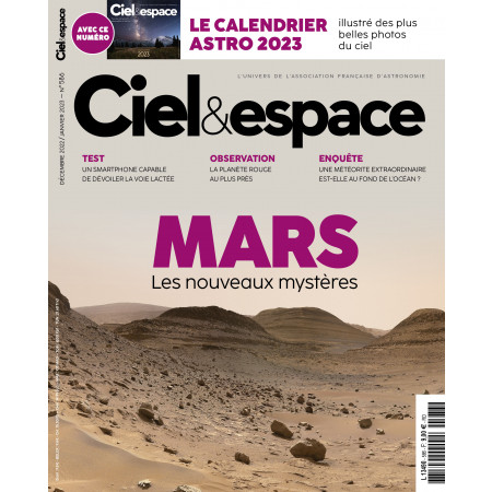Couverture n°586 - Mars, les nouveaux mystères