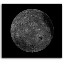 Tirage photographique de la lune et ses détails ©AFA