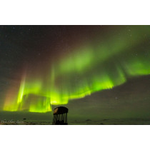 Aurores boréales en Islande