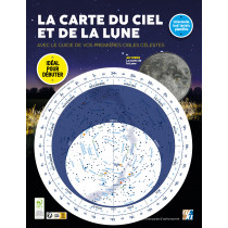 Carte du ciel et de la lune