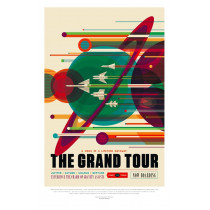 galleryastro poster retro the grand tour - affiche ©AFA