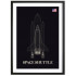 Nasa Space shuttle 3 - Affiche Juniqe avec cadre noir 2